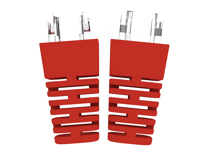 02-107-008 PC+PVC RJ45 Strain Relief 02-107-008 PC+PVC RJ45 Strain Relief