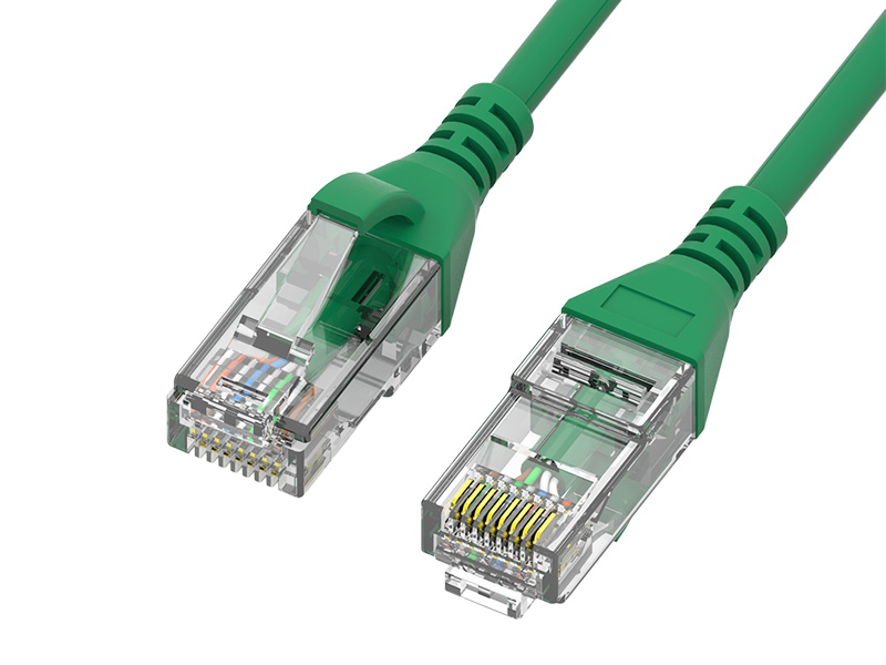 پچ بند ناف 28AWG CAT.6 U/UTP ESG بدون محافظ